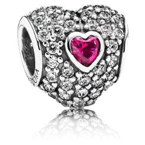 Pandora In My Heart Charm w/box